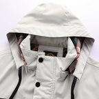 Men's Waterproof Outdoor Jacket Hooded All Season Durable