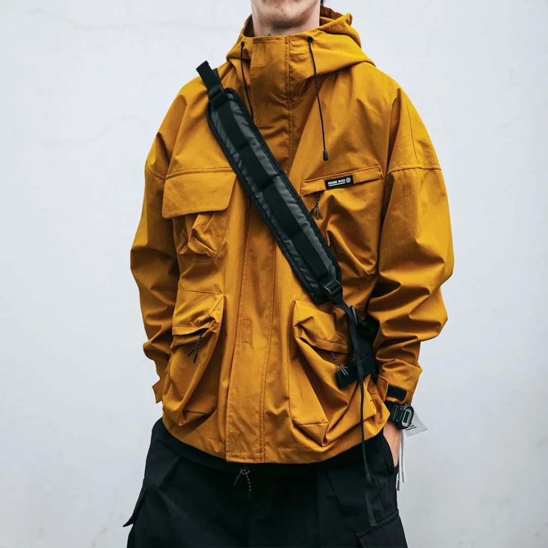 Men's Technical Jacket Outdoor Performance Durable Modern