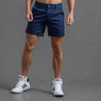 Mens Cotton Chino Shorts Classic Comfortable