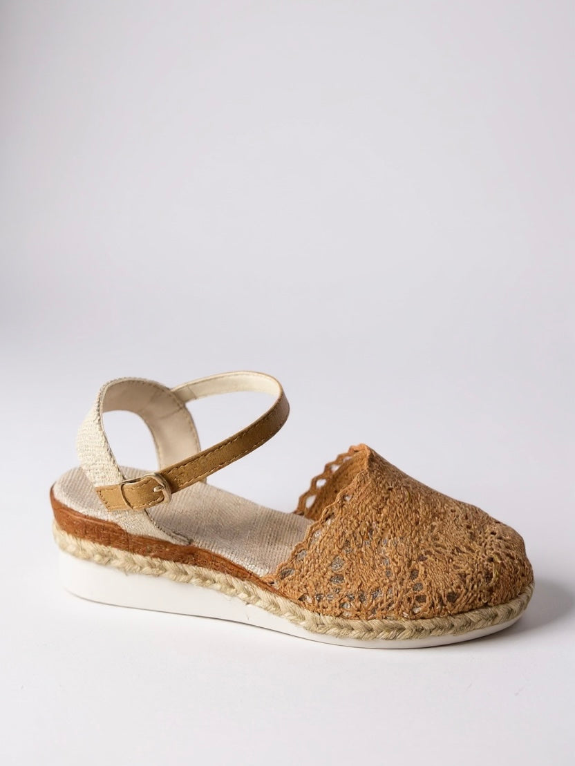 Boho Wedge Espadrille Sandals Ankle Strap Summer
