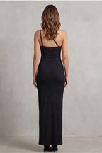 One Shoulder Maxi Women’s Sophisticated Floral Dress