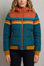 Relaxed Fit Pockets Women’s Rain Jacket
