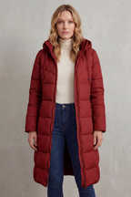 Zip Longline Puffer Jacket