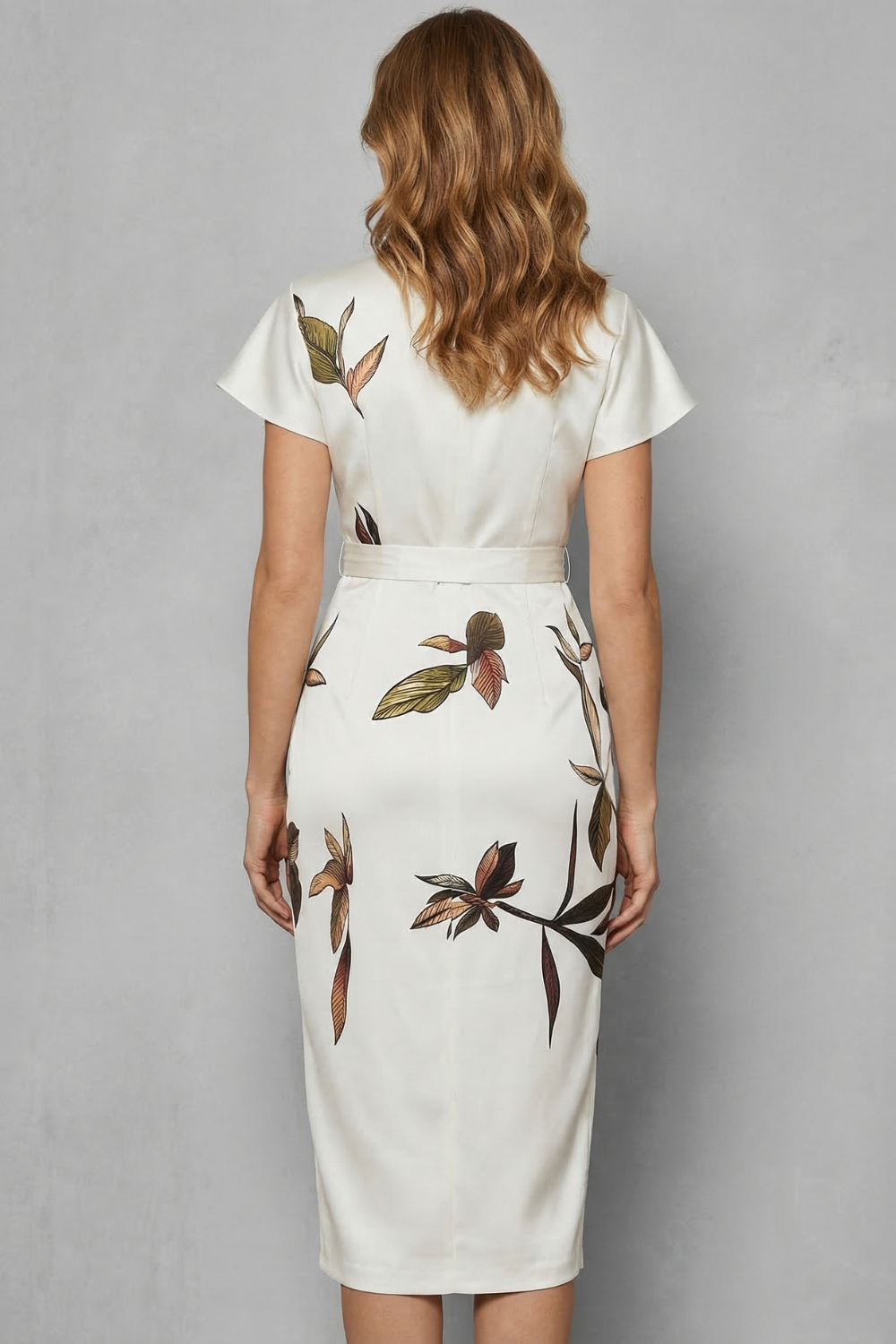 Wrap Midi Dress