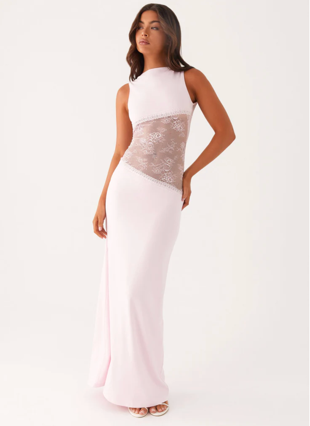 Lily Dress - Delicate Floral Midi for Effortless Chic