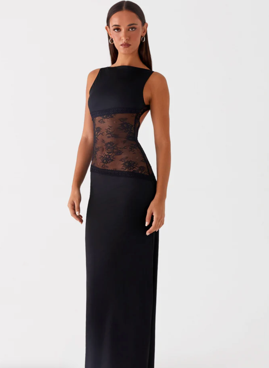 Lily Dress - Delicate Floral Midi for Effortless Chic