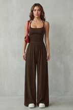 Wide-Leg Jumpsuit