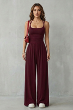 Wide-Leg Jumpsuit