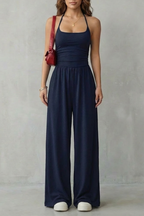 Wide-Leg Jumpsuit