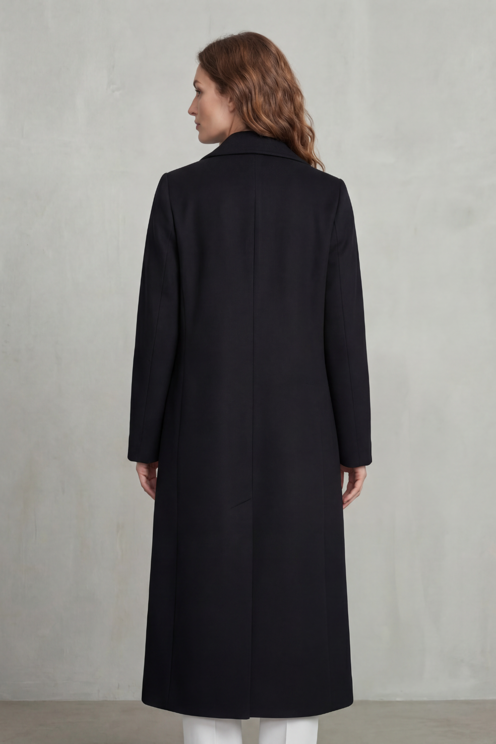 Belted Wool Blend Coat