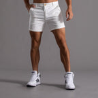 Mens Cotton Chino Shorts Classic Comfortable