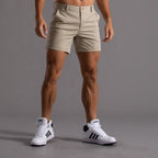 Mens Cotton Chino Shorts Classic Comfortable
