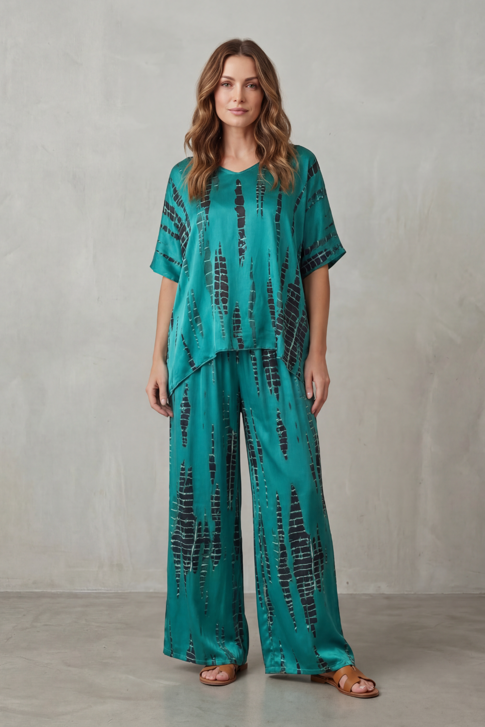 Wide-Leg Lounge Set