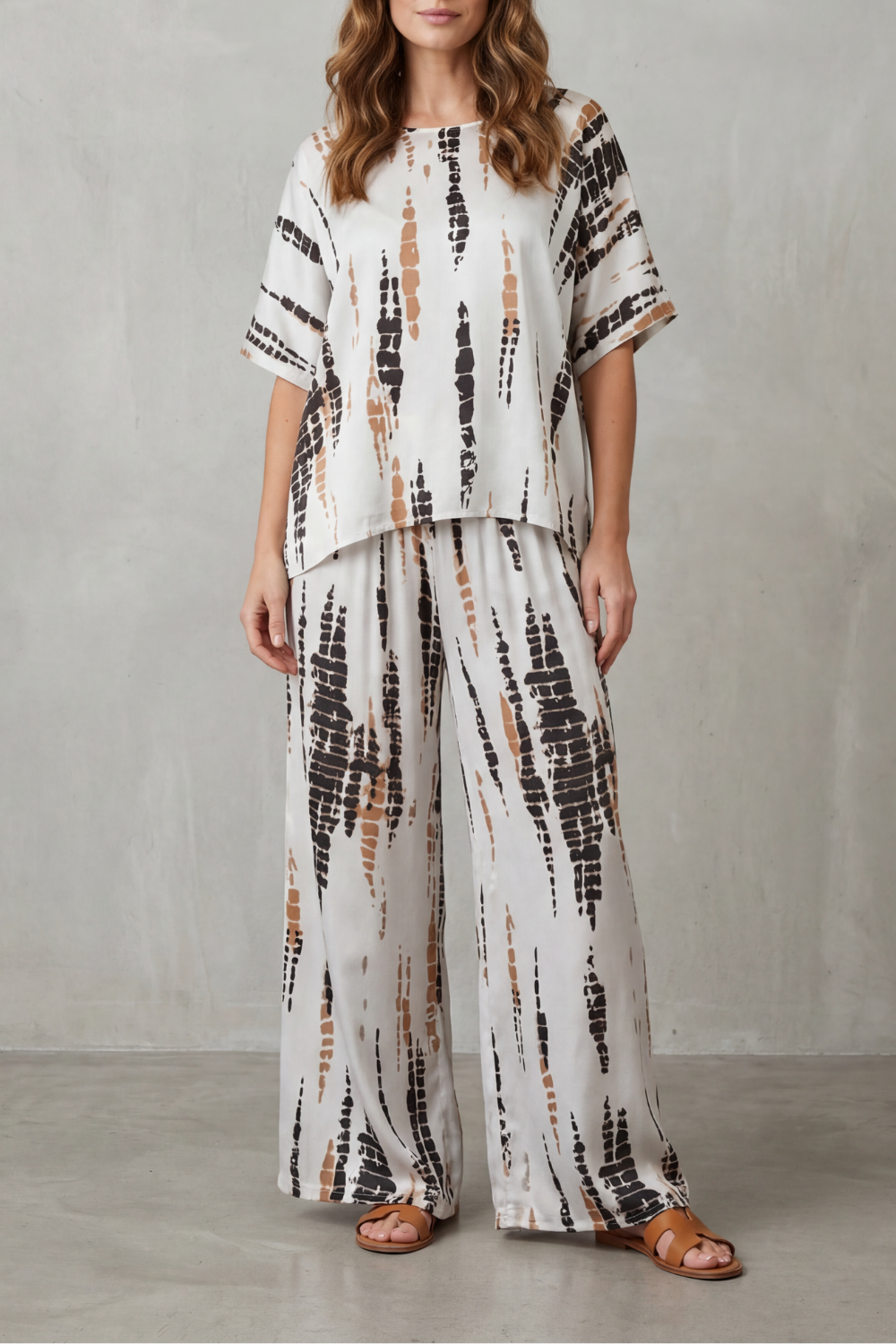 Wide-Leg Lounge Set