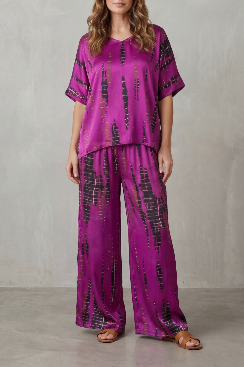 Wide-Leg Lounge Set