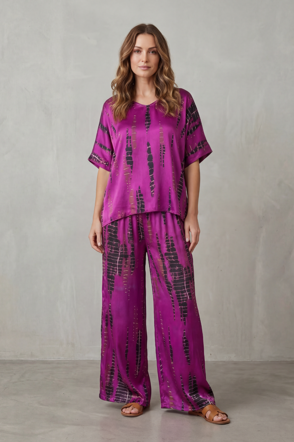 Wide-Leg Lounge Set