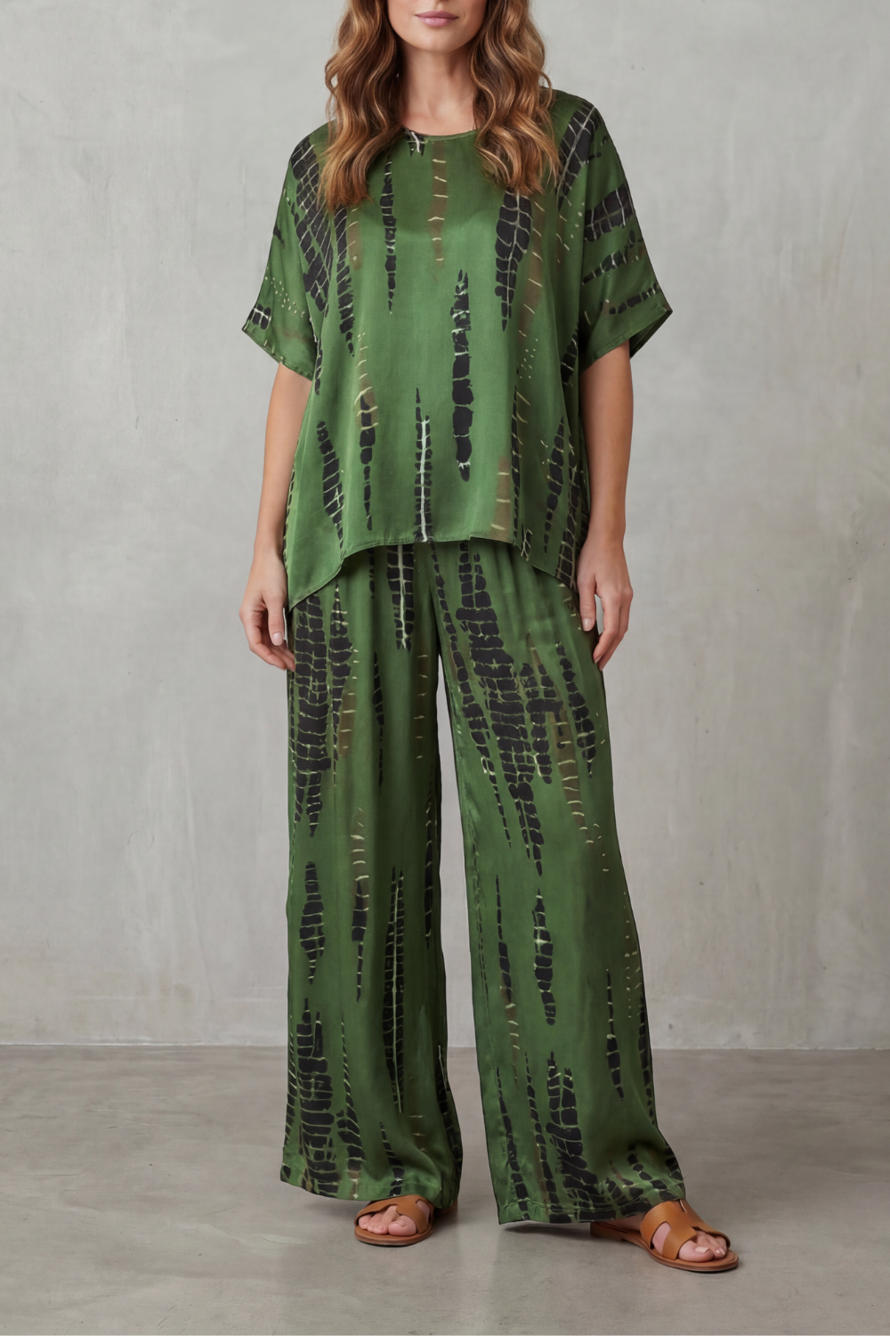 Wide-Leg Lounge Set
