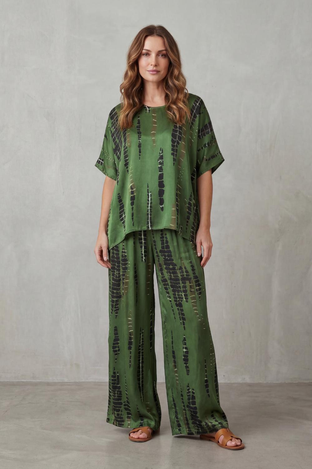 Wide-Leg Lounge Set