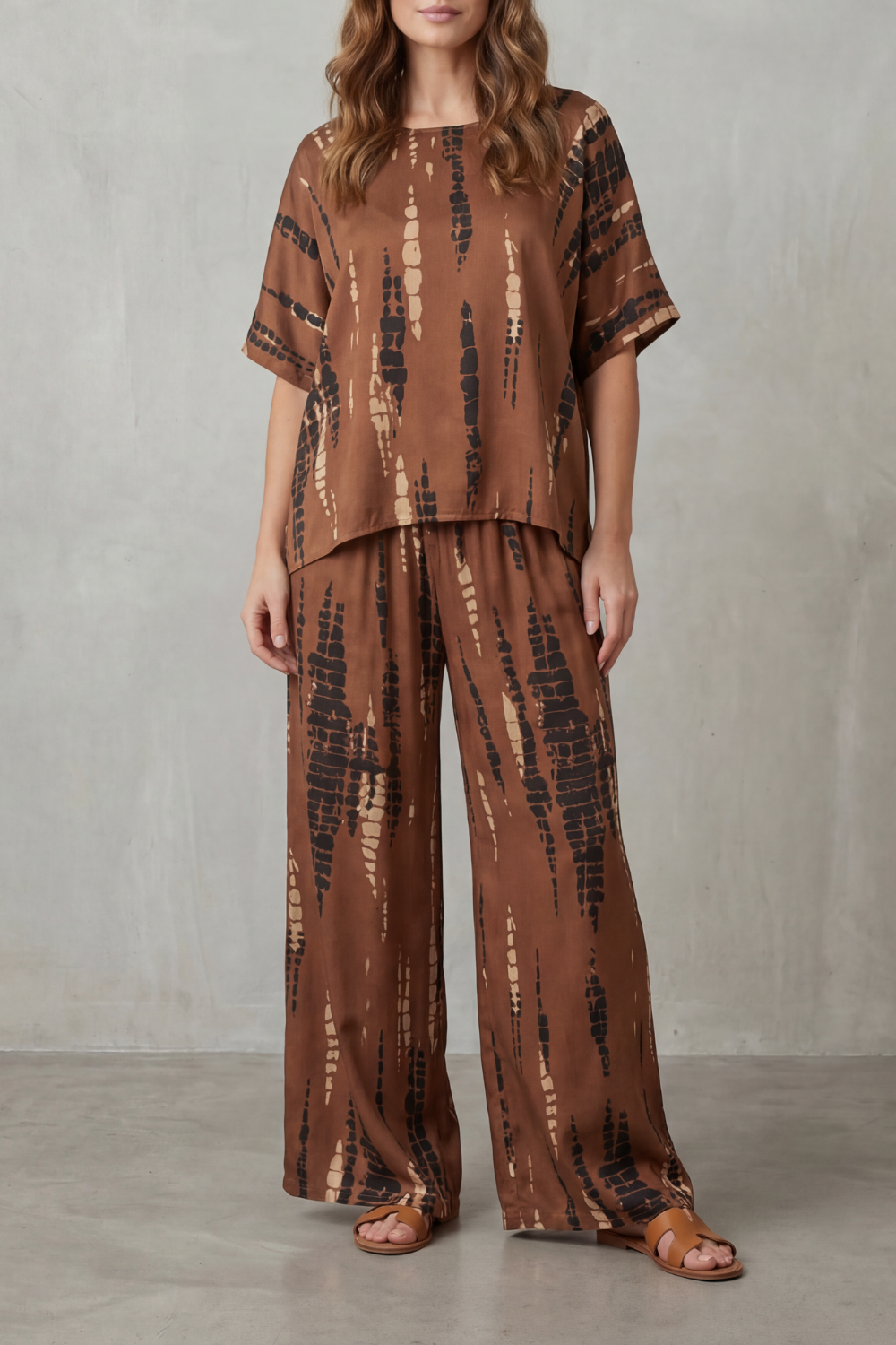 Wide-Leg Lounge Set