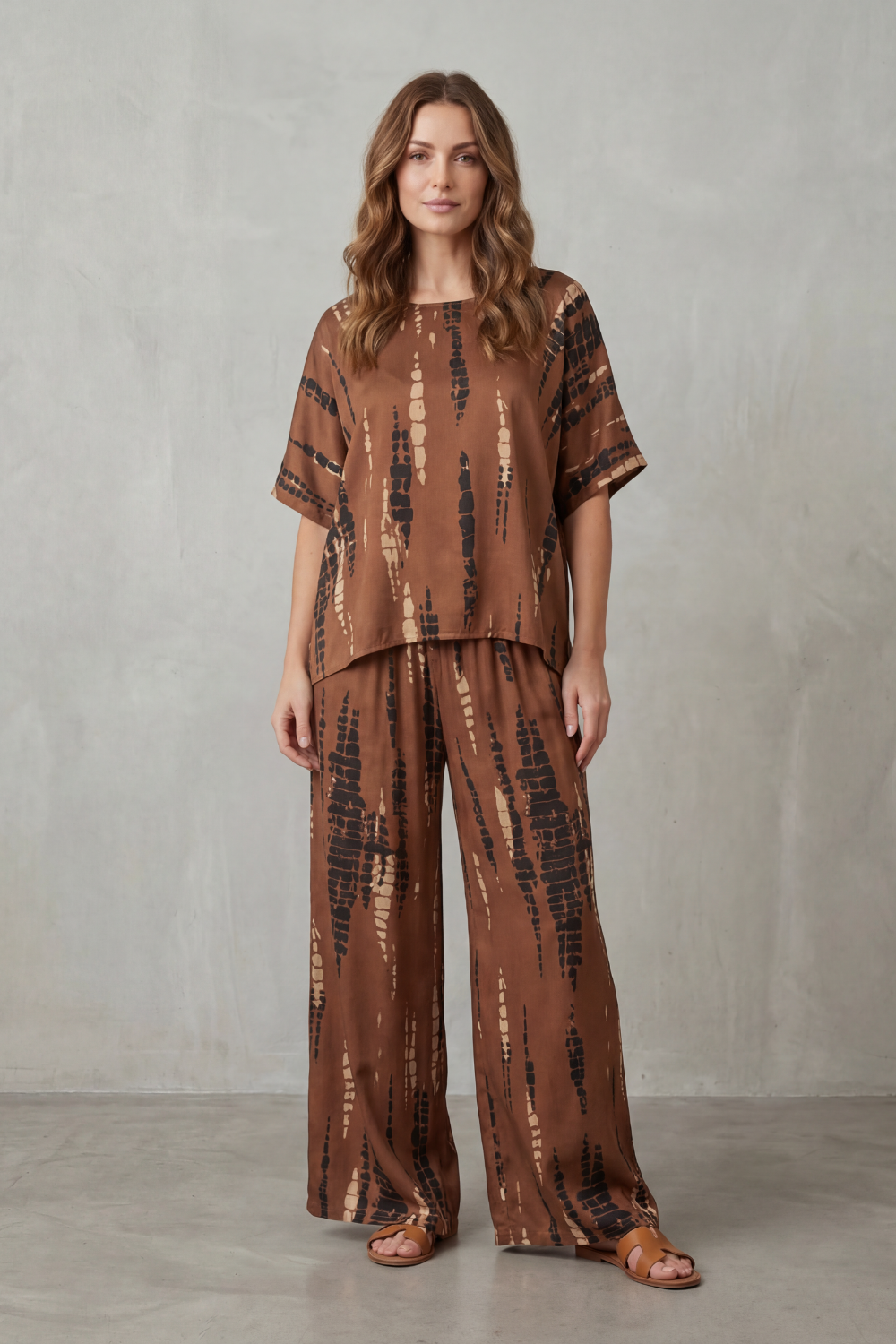 Wide-Leg Lounge Set