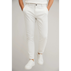 Slim Leg Trousers Tailored Fit Stretch