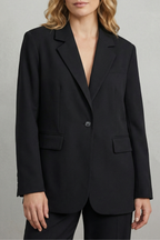 Lapel Oversized Blazer