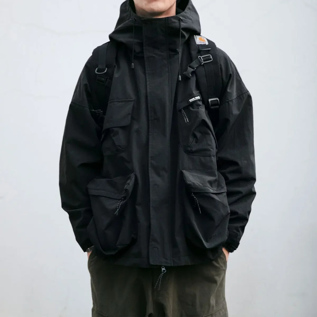 Men's Technical Jacket Outdoor Performance Durable Modern