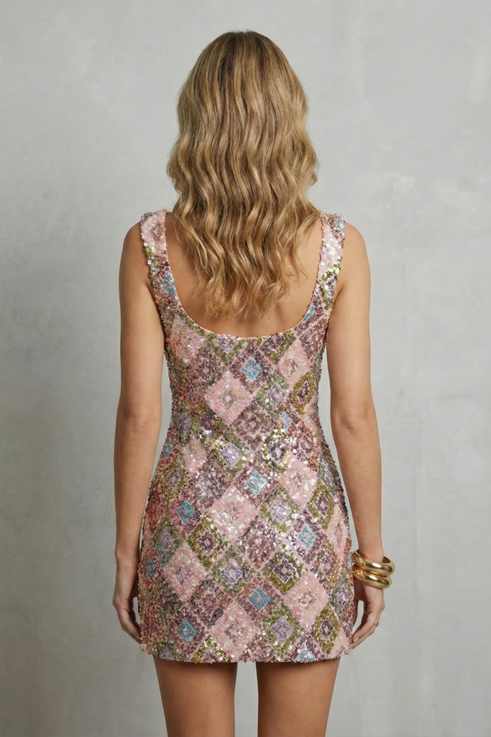Nocterelle – Crystal sequin allure – Mini dress
