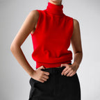 Turtleneck Sweater Soft Wool Fitted Casual
