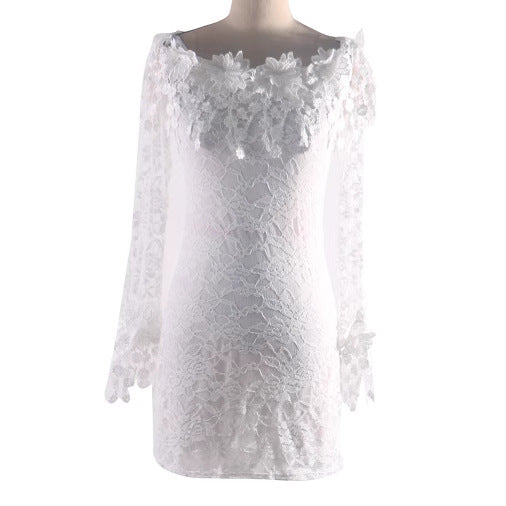 Off-Shoulder Midi Dress Fitted Occasion Evening