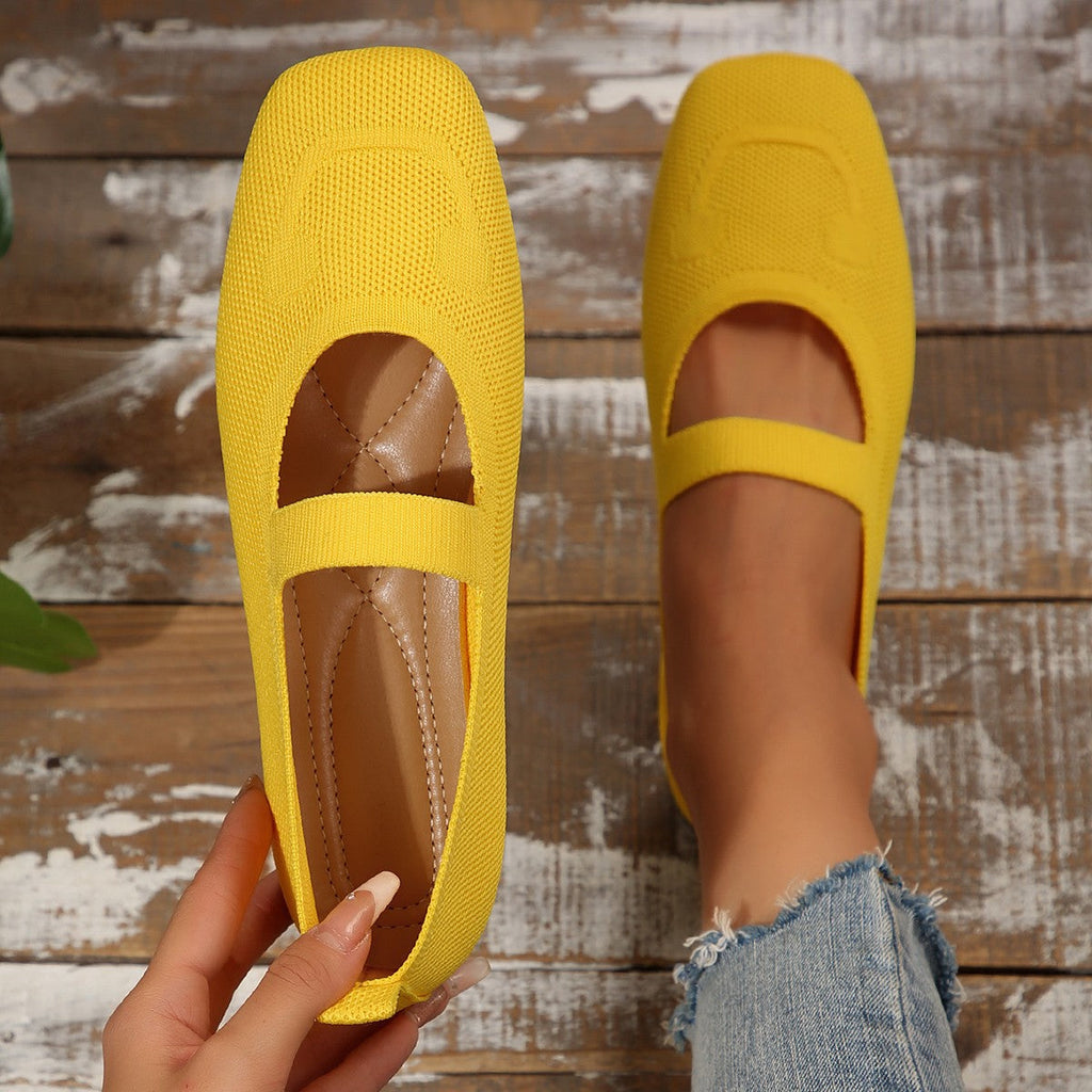 Mary Jane Ballet Flats Comfortable Casual Everyday