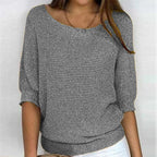 Soft Knit Jumper Relaxed Fit Round Neck Everyday