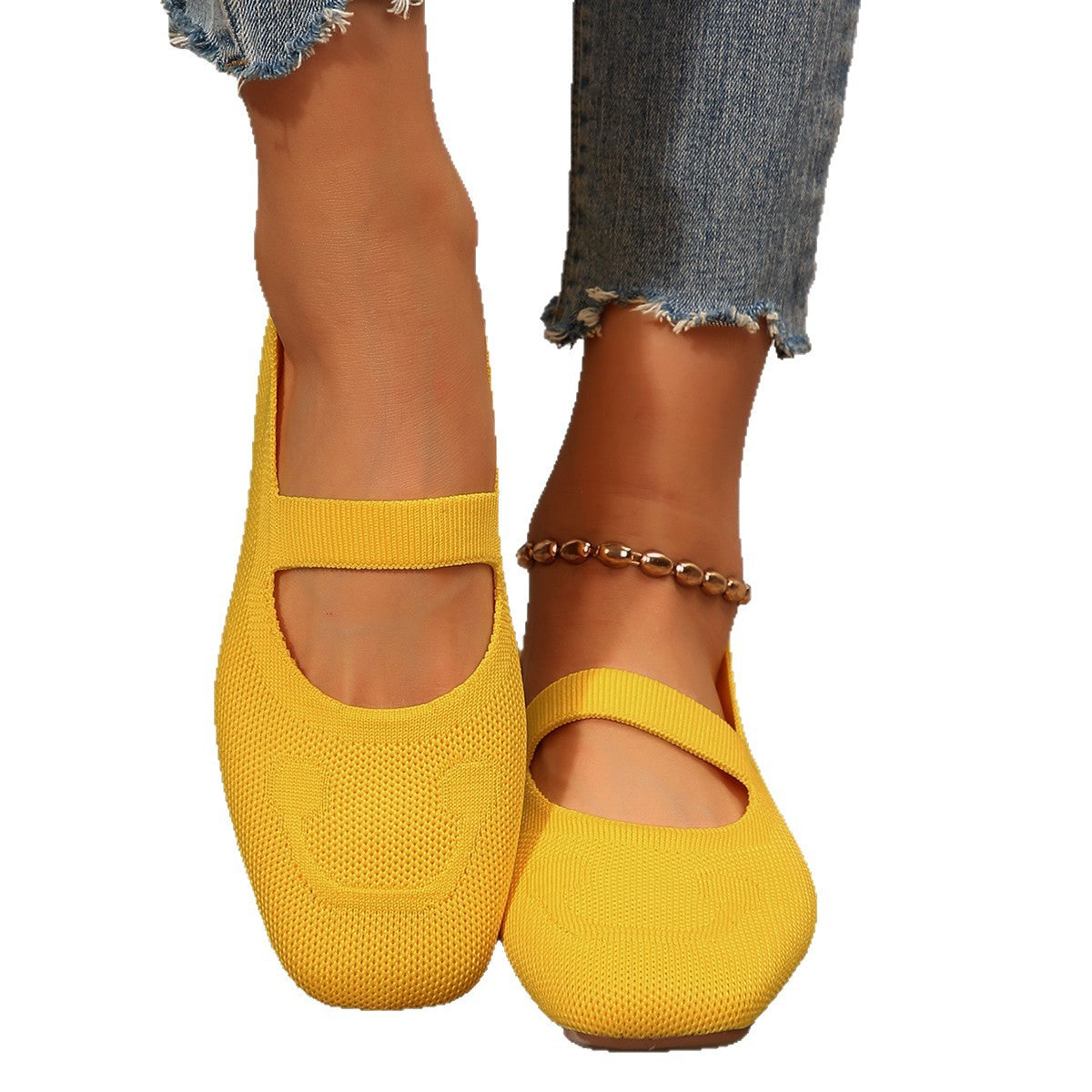 Mary Jane Ballet Flats Comfortable Casual Everyday