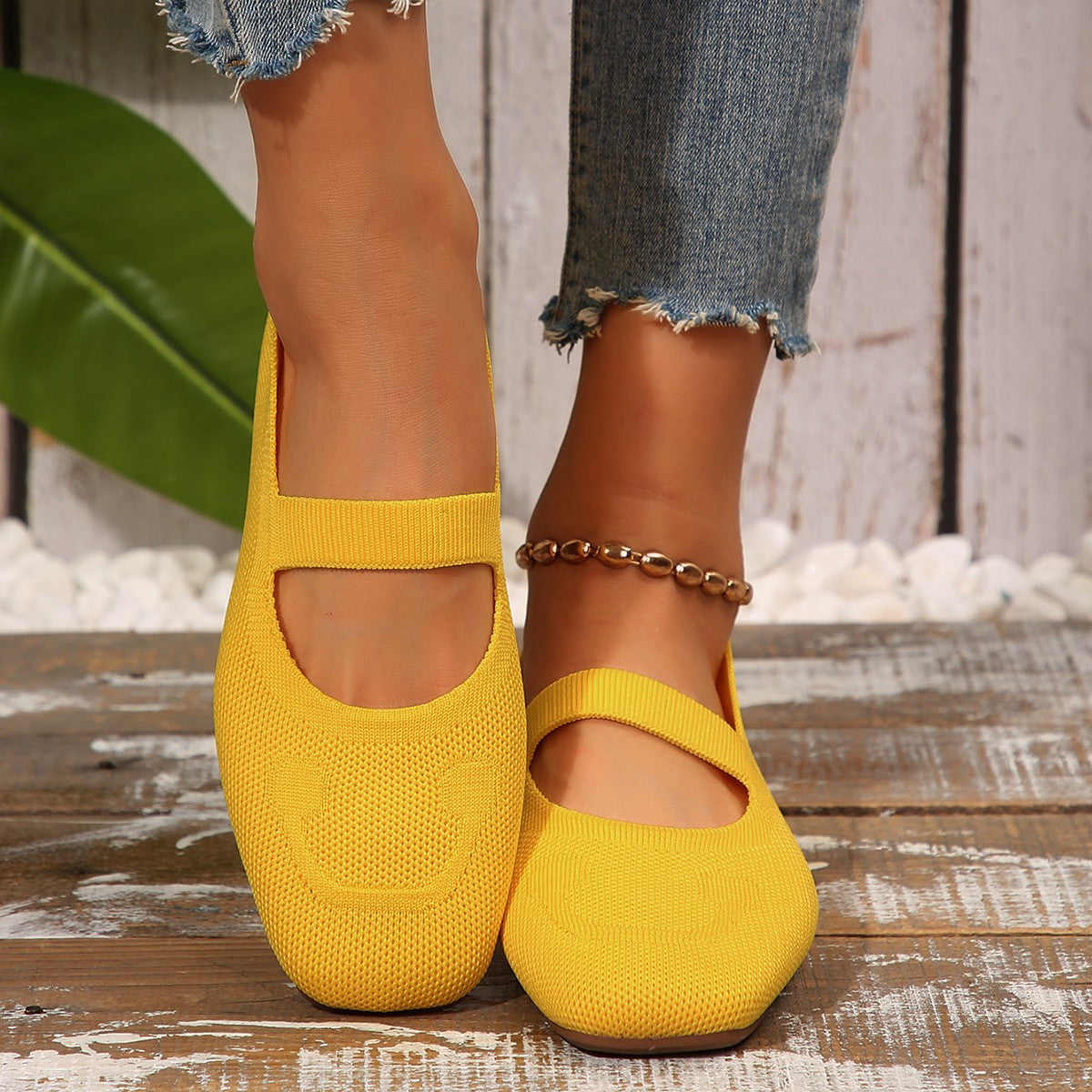 Mary Jane Ballet Flats Comfortable Casual Everyday