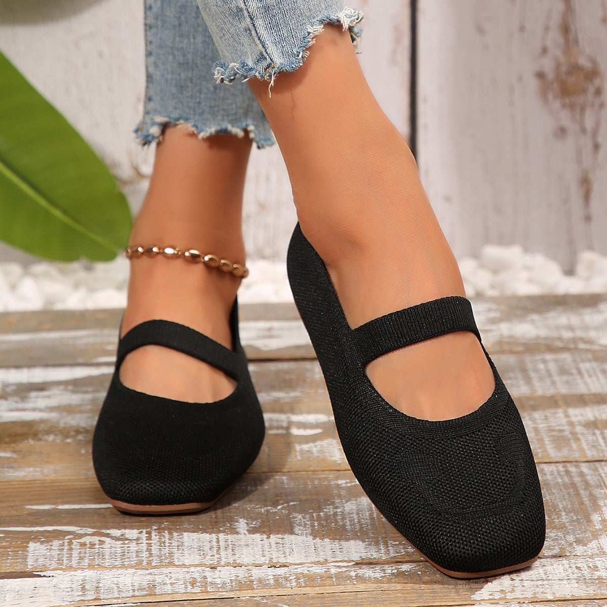 Mary Jane Ballet Flats Comfortable Casual Everyday