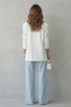 High Waist Wide-Leg Jeans
