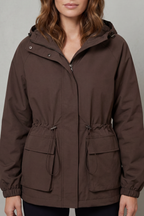 Drawstring Waterproof Jacket