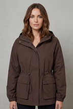Drawstring Waterproof Jacket