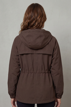 Drawstring Waterproof Jacket
