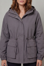 Drawstring Waterproof Jacket