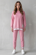 Relaxed Fit Zip Lounge Set