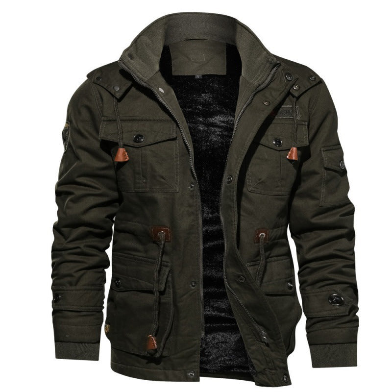 Men's Winter Jacket Fleece Premium Warm Fashionable