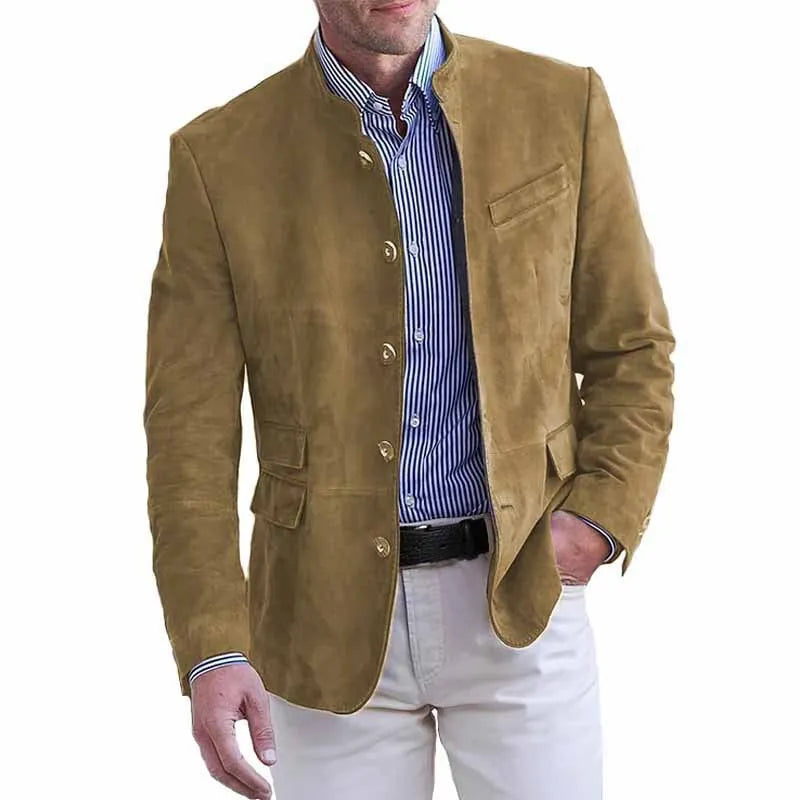 Men's Classic Jacket Refined Elegant Lightweight Versatile