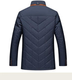 Men's Winter Jacket Stand Collar Warm Lightweight Layering