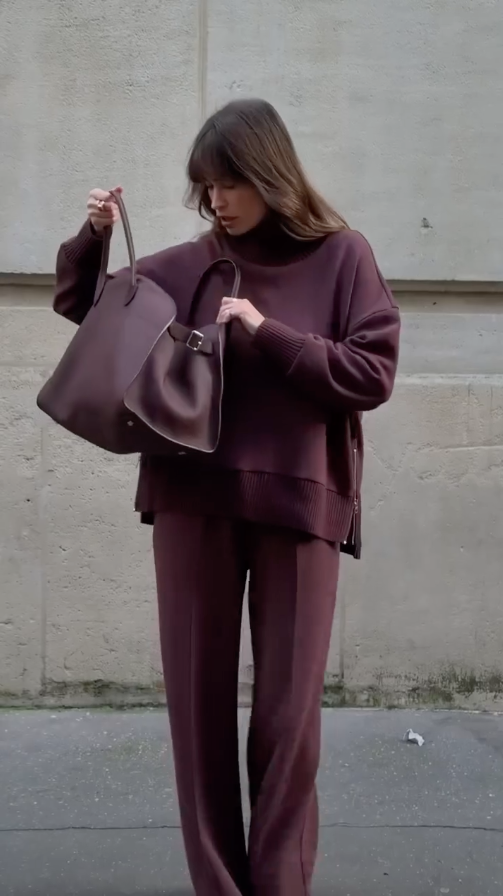 Ribbed Co Ord Set Two Piece Jumper Trousers Loungewear