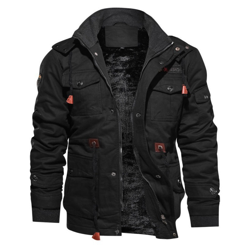Men's Winter Jacket Fleece Premium Warm Fashionable