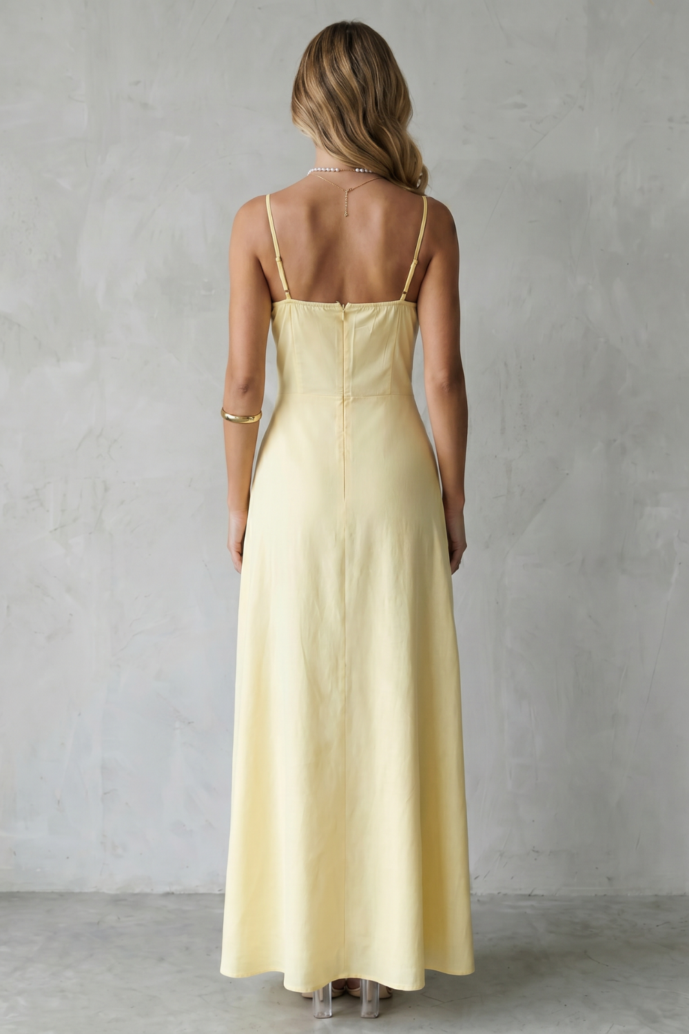 Sleeveless Flowing Maxi Dress
