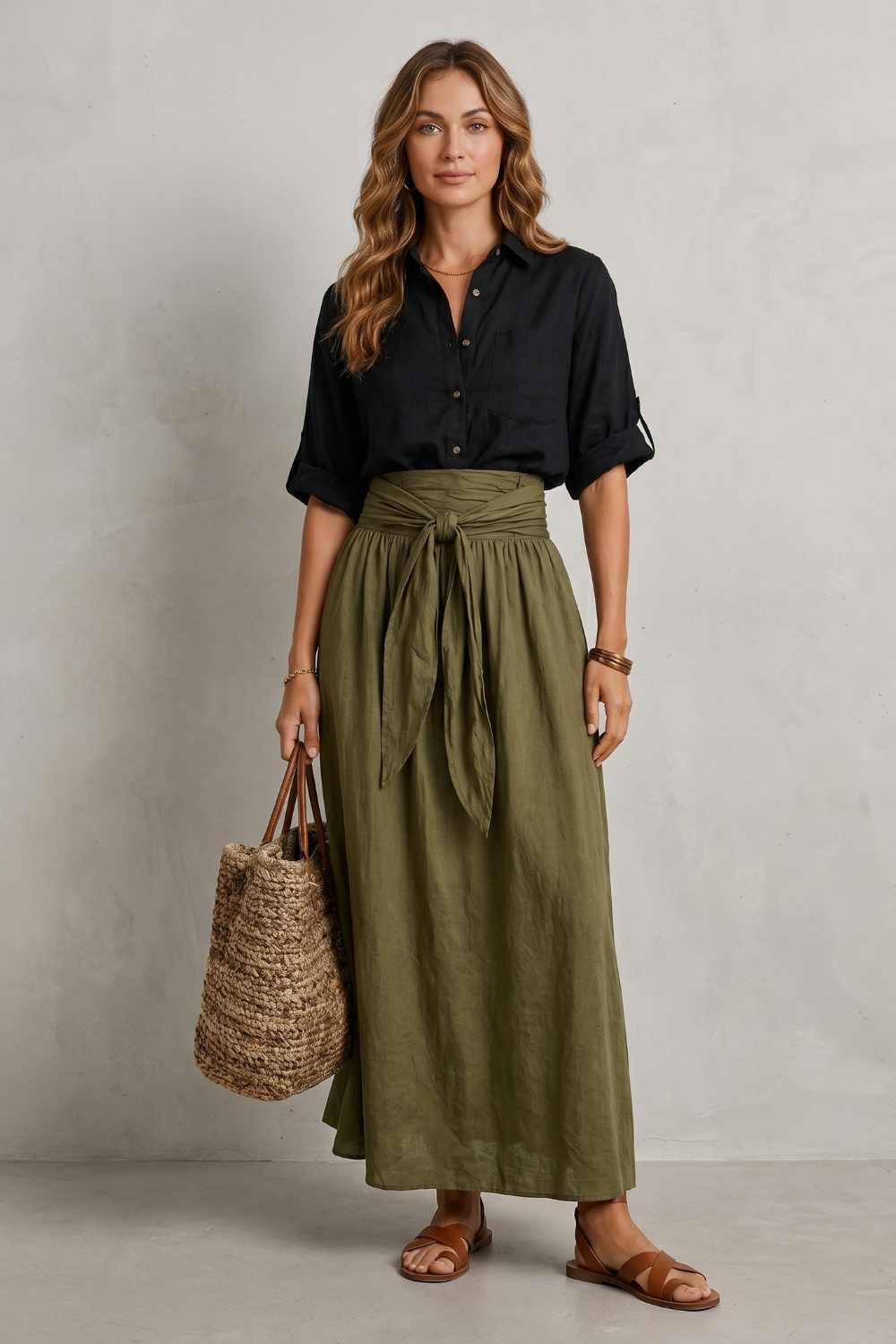 Seravina – Effortless resort elegance – Maxi skirt set