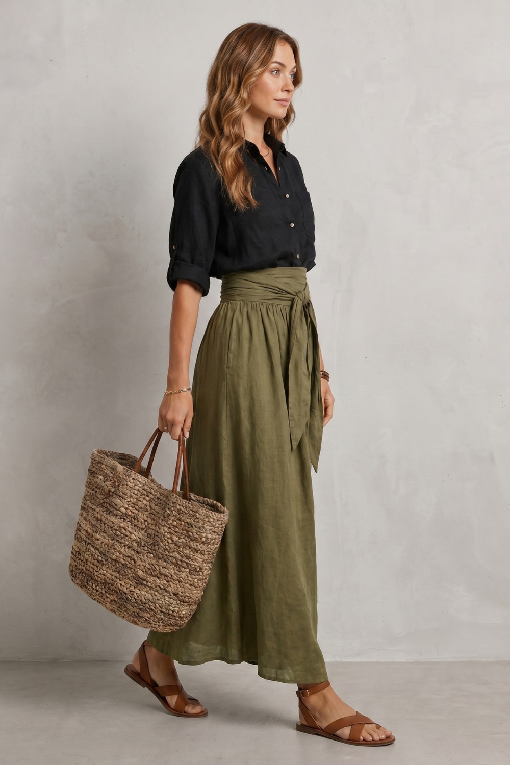 Seravina – Effortless resort elegance – Maxi skirt set