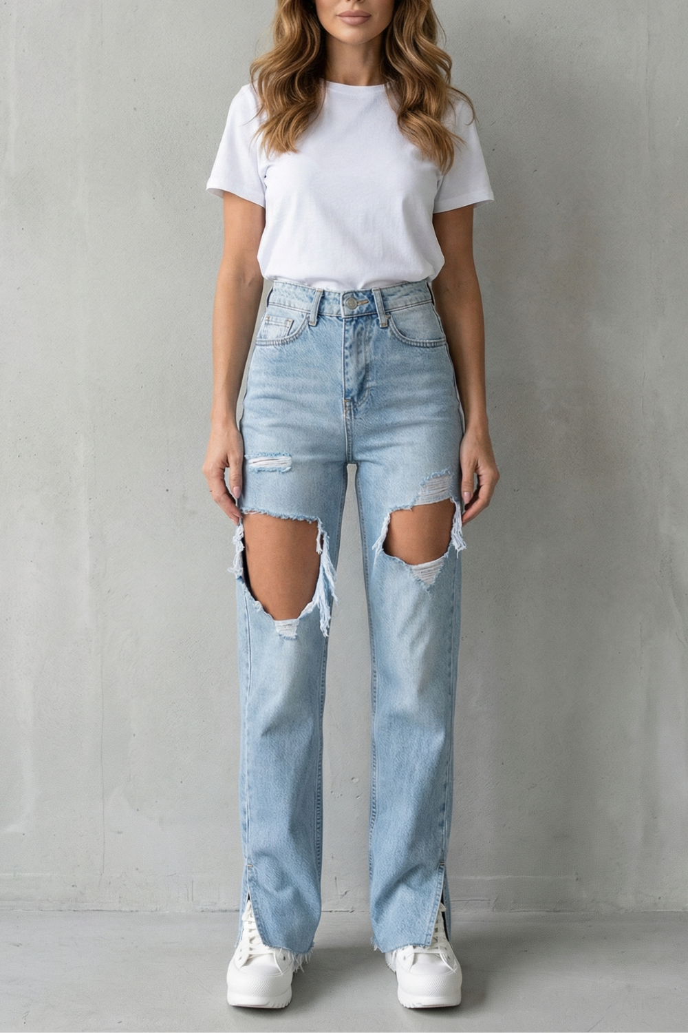 Straight Leg Jeans